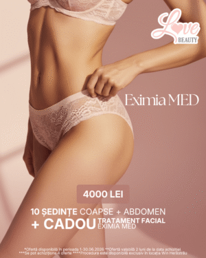 Eximia MED – 10 ședințe coapse + abdomen + cadou tratament facial