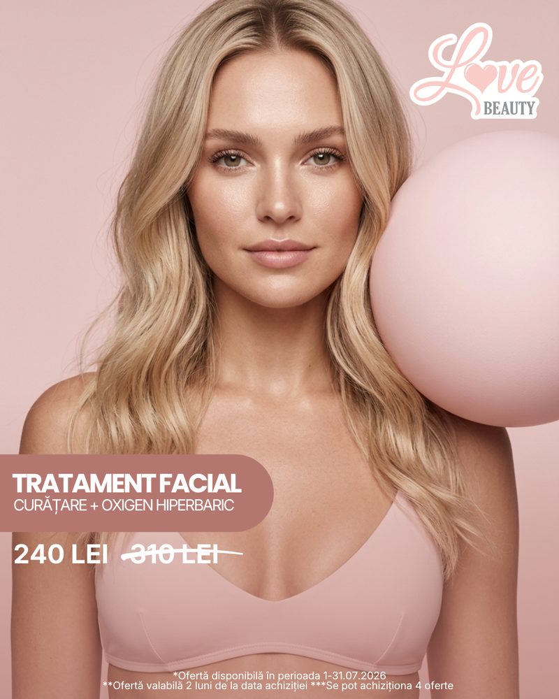 Tratament facial – Curățare + Oxigen hiperbaric